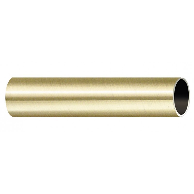 Tube en acier D20 - Bronze - 3m00