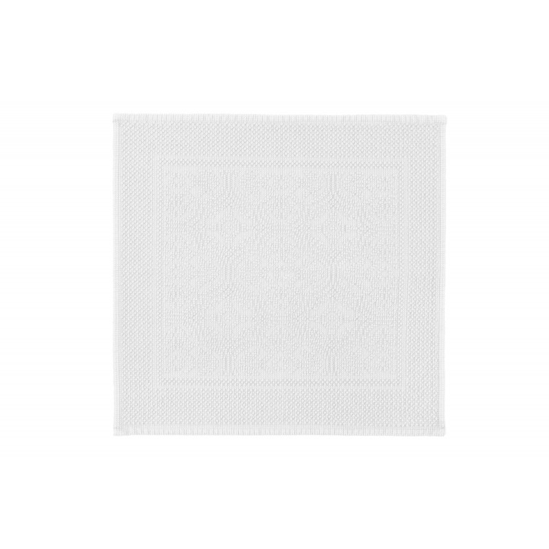 tapis de bain kymi blanc 60x60