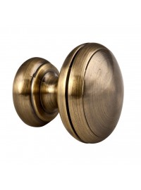 Embout Regency pour tringle en acier D20 (la paire) - Bronze