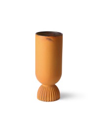 Vase Ceramic base nervurée