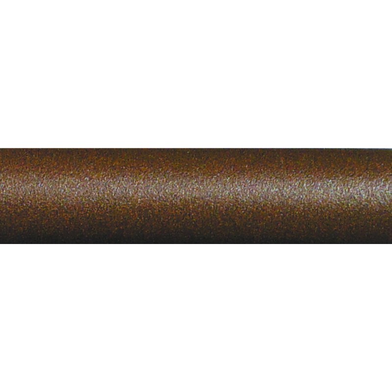 Tube en fer forgé D28 - Rouille - 3m00