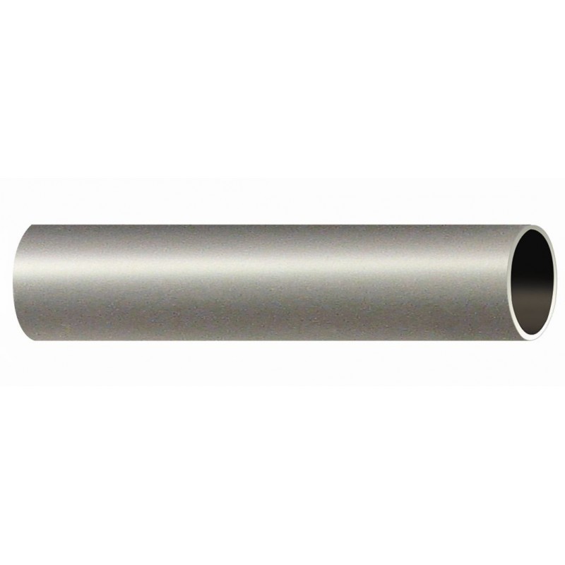 Tube en acier D28 - Nickel mat - 1m50