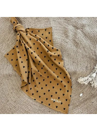 Lange/foulard coeurs 65cm