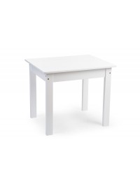 Table en bois blanc